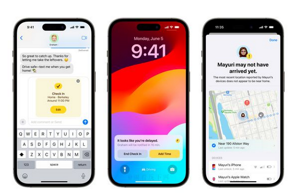 美姑苹果维修站分享如何在iPhone上使用平安确认功能 