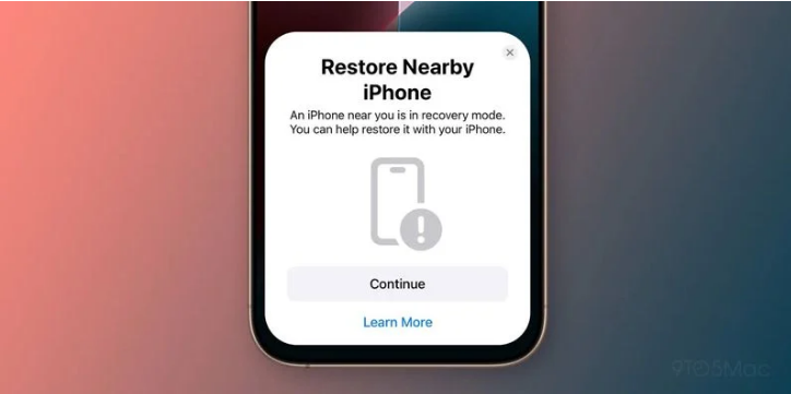 美姑苹果手机维修分享iOS 18无线恢复功能可用另一部iPhone恢复变砖的iPhone 16 